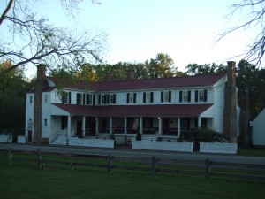 Hanover Tavern across from Hanover Courthouse